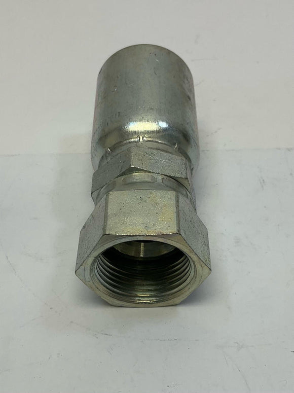 Kurt Hydraulics  FSX-12-12 3/4'' Hose ID Crimp x 3/4'' 45° SAE Female Swivel