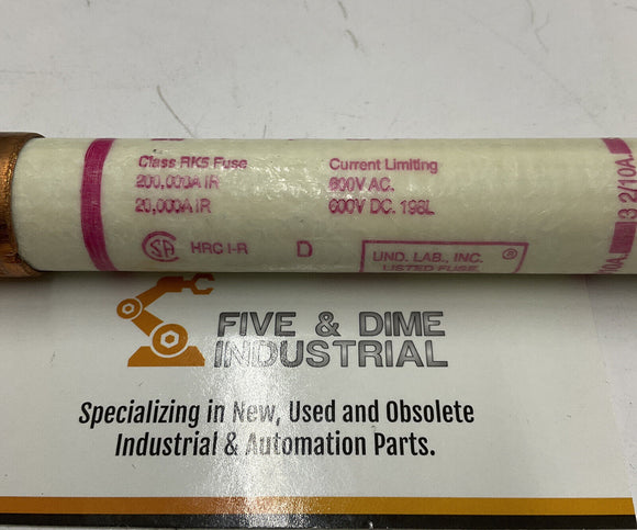 Gould Shawmut Lot of 5 TRS3-2/10R Dual Element Fuses 3-2/10 Amp RK5