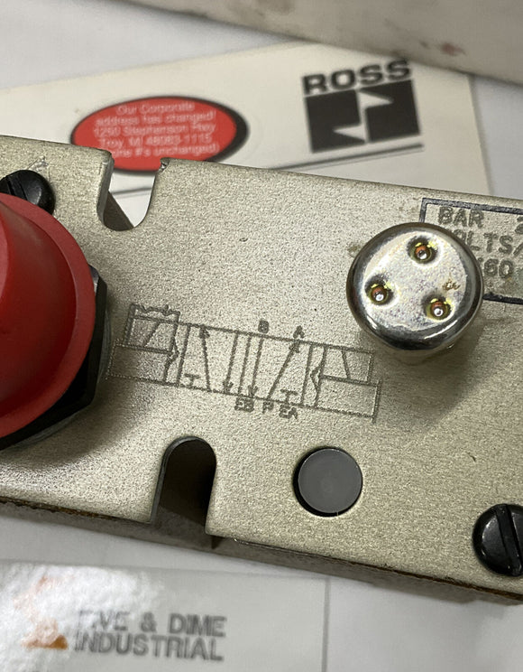 Ross 8476C3332Z 84 Series 115VAC Solenoid Valve