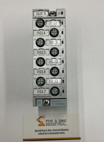 Siemens 6ES7 194-4CB00-0AA0 Connecting Module w/ 141-4BF00-0AA0