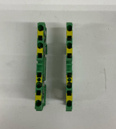 Allen Bradley 1492-LG3Q Din Ground Terminal Block. 2-Pack