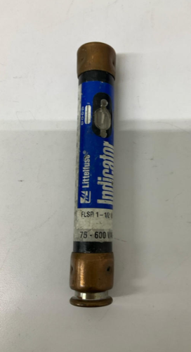 Littelfuse FLSR-1-1/2-ID Indicator Fuses, 75-600VAC, 1-1/2Amp Lot of 3 - 0