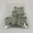 Weidmuller WPU-2.5-GY  Lot of 10 Gray Feed thrugh Terminal Blocks-1