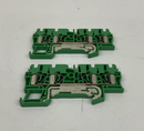 Allen Bradley 1492-LG3Q Din Ground Terminal Block. 2-Pack-3