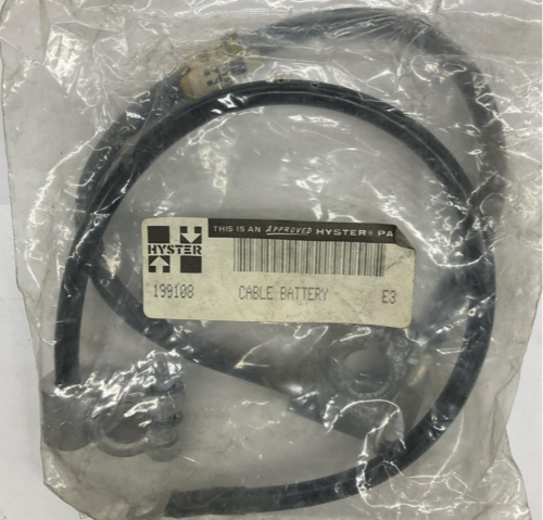 Hyster 199108 Negative Battery Cable