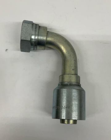 Kurt Hydraulics  FJX90-20-24-W  1-1/4'' Hose ID Crimp x 1-1/2'' JIC Female