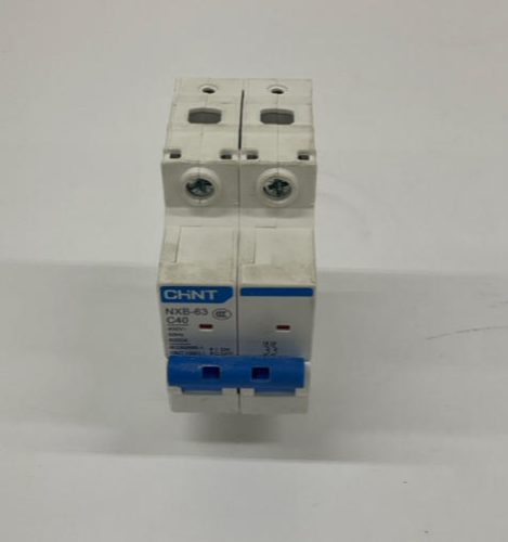 Chint  NXB-63-C10  2 Pole 10 Amp  400 VAC Circuit Breaker