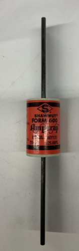 Mersen Shawmut A6Y125 Form 600 125-AMP Fuse Type 3