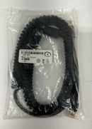 Datalogic  CAB-467  Coiled USB Cable  Type A  PC  12''-1