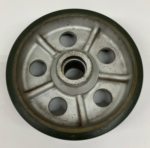 Polyurethane Coated 10X3" Iron Caster Wheel 2500# Load 1.78" Bore for LM11910