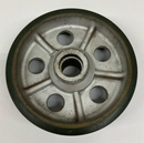 Polyurethane Coated 10X3" Iron Caster Wheel 2500# Load 1.78" Bore for LM11910-2