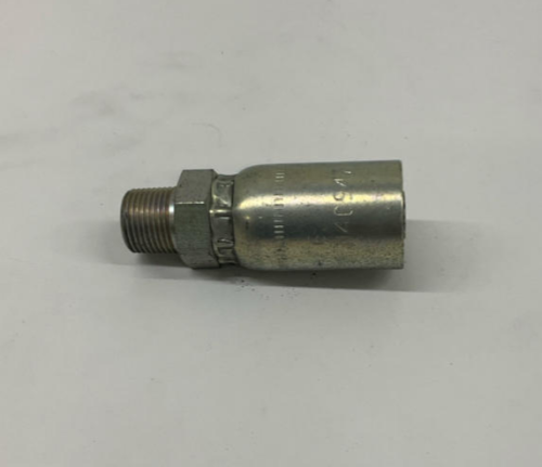Kurt Hydraulics M-BSPT-8-6  1/2'' Hose Crimp x 3/8'' Male British 60° Cone
