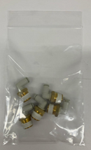 SMC KQ2L04-02AS Elbow Fittings "R" Thread x 4mm Tube Lot of 5-1