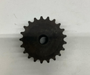 Martin 35B21 #35 Bore to Size Sprocket 1/2'' Bore, 21 Teeth-2
