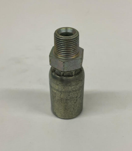 Kurt Hydraulics M-BSPT-8-6  1/2'' Hose Crimp x 3/8'' Male British 60° Cone