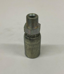 Kurt Hydraulics M-BSPT-8-6  1/2'' Hose Crimp x 3/8'' Male British 60° Cone-1