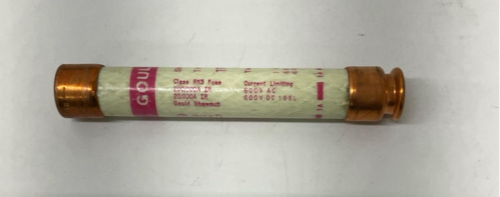 Gould Shawmut TRS1R 1-Amp Time Delay Fuses 600VAC/DC Lot of 3