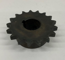 Martin  40BD17-1  #40  Chain Finished Sprocket 17 Teeth,  1'' Bore-4