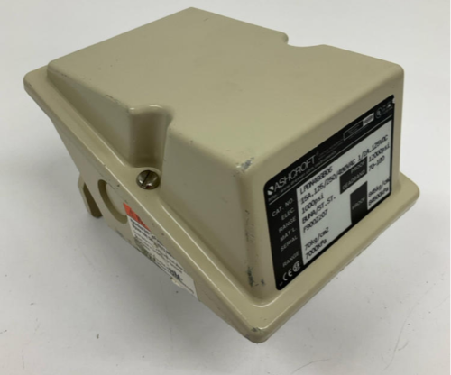 Ashcroft LPDN4GGB06 Pressure Switch 1000 Psi 125/250/480 Vac