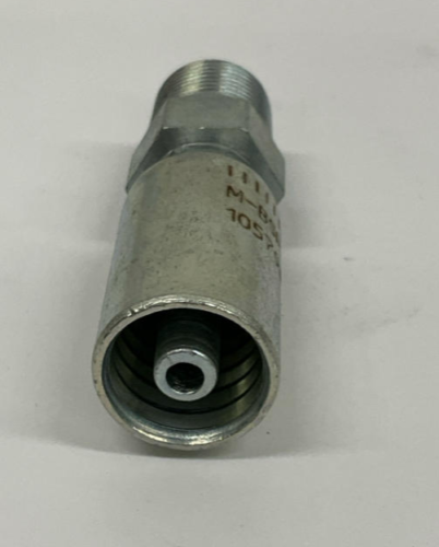 Kurt Hydraulics M-BSPT-04-06  1/4" Hose ID Crimp x 3/8" British 60° Pipe Rigid