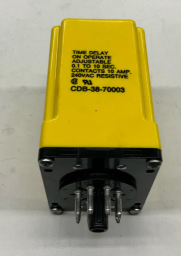 Potter & Brumfield CDB-36-70003 Time Delay Module 0.1-10 Sec 8-Pin