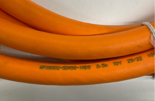 Siemens 6FX8002-5DA58-1AD5 Power Cable 3.5 Meter