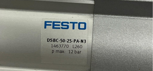 Festo DSBC-50-25-PA-N3 Pneumatic Double Acting Cylinder 50mm Bore, 25mm Stroke