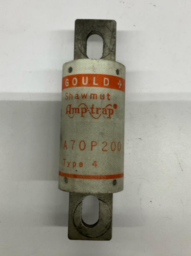 Gould Shawmut A70P200  200-Amp, 700 Vac Type 4 Fuse