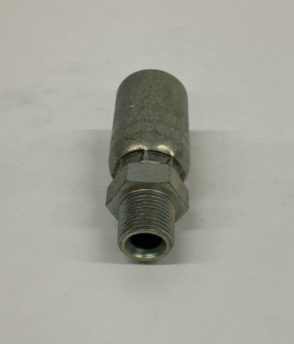 Kurt Hydraulics M-BSPT-8-6  1/2'' Hose Crimp x 3/8'' Male British 60° Cone