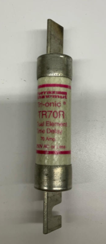 Ferraz Shawmut TR70R Lot of 3 Dual Element Fuses - 0