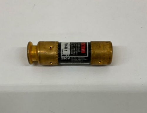 Bussmann  FRN-R-1  Lot of 4  Time Delay  1-Amp Fuses  250 VAC