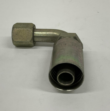 Kurt Hydraulics FJX90L-10-10  5/8'' ID Crimp x 5/8'' JIC Female Swivel 90° BT - 0
