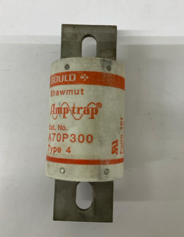 Gold Shawmut A70P300  300AMP, 700VAC Type 4 Fuse