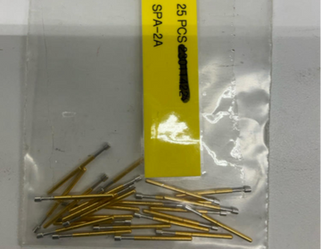 ECT SPA-2A Spring Loaded Contact Nickel Silver, Gold Plated PKG of 25