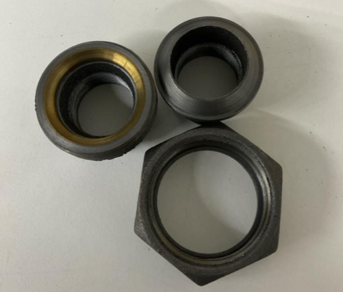 SA 3/4" Union  Black Finish Steel Female NPT. Lot of 2.