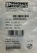 Phoenix Contact 1560251 Nylon M12 Sealing Caps (5-Pack)-2