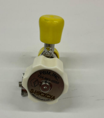 PBM Inc.  S-H9CXCXA  Stainless Rising Stem Sampling Valve