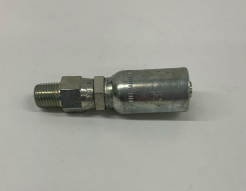 Kurt Hydraulics  MPX-06-04  3/8" Hose Crimp x 1/4" NPT Male Swivel