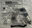 Amphenol C091-U Male 4-Pin Cable Connector 250V, 5A-3