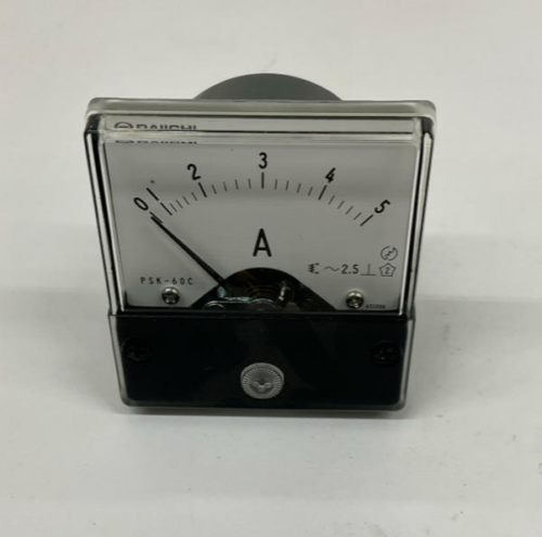 Daiichi Electronics 10-10855  5-Amp Panel Meter Psk-60C