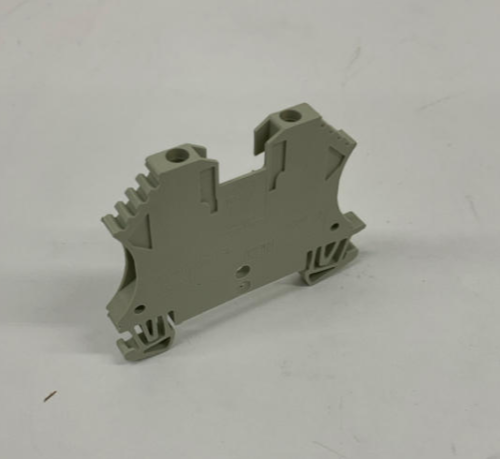 Weidmuller WPU-2.5-GY  Lot of 10 Gray Feed thrugh Terminal Blocks
