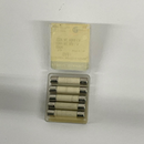 Ferraz Shawmut GAB1 Package of 5 1A, 250 Vac Fuses Fast Acting-2