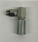 Kurt Hydraulics  MBX90-6-6  3/8'' Hose ID Crimp x 3/8'' Male Boss O-Ring 90°-1