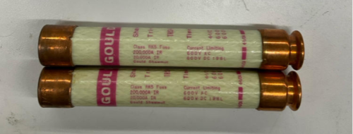 Gould Shawmut TRS4-1/2R 4-1/2 Amp Time Delay Fuse Lot of 2