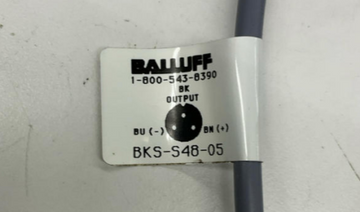 Balluff BKS-S48-05 Sensor Cable 3-Pin Female 10-30VDC, 5-Meters - 0