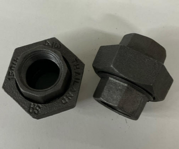 SA 3/4" Union  Black Finish Steel Female NPT. Lot of 2.