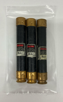 Bussmann FRS-R-1 Fusetron Lot of 3  1 Amp Fuses 600 VAC, 300 VDC-1