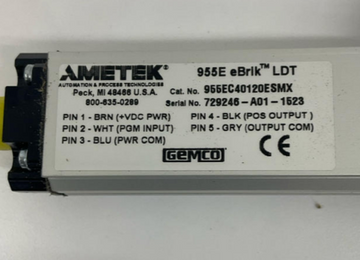 Ametek  955EC40120ESMX  Linear Transducer 12'' Stroke - 0