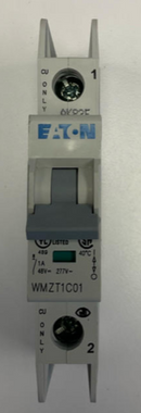 Eaton WMZT1C01 1-Amp Din Mount Circuit Breaker 10kA Type C-5