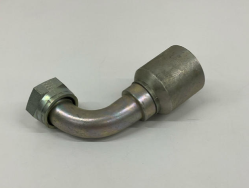 Kurt Hydraulics FFX90-20-20-W  1-1/4" Hose ID Crimp x 1-1/4 Orfs Female Swivel